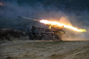 Πολλαπλοί εκτοξευτές πυροβολικού RM-70 πηγή: ΓΕΣ