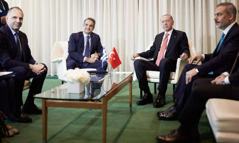 Μητσοτάκη – Ερντογάν στη Νέα Υόρκη