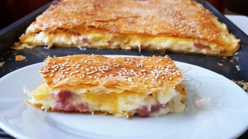 Ζαμπονοτυρόπιτα