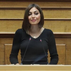 Αμπαντζίδη Μαρία πρώην βουλευτής με το ΜεΡΑ25 και νυν μέλος του ΠΑΣΟΚ-ΚΙΝΑΛ.