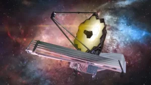 Απεικόνιση του διαστημικού τηλεσκοπίου James Webb (JWST). (Φωτογραφία: Dima Zel via Shutterstock)