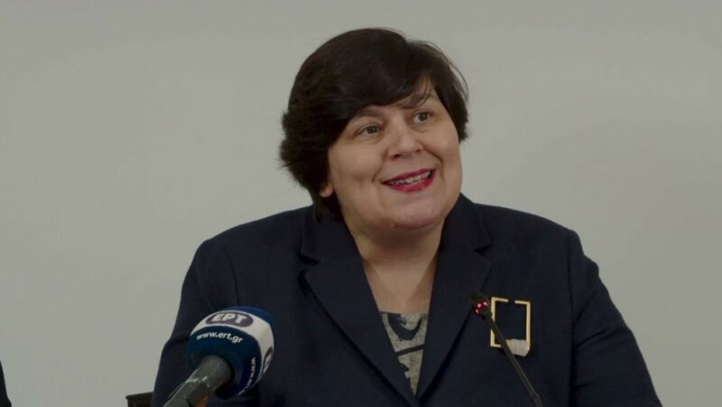 Μαρία Γαβουνέλη Γενική διευθήντρια ΕΛΙΑΜΕΠ