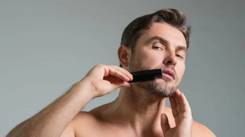 Άνδρας ξύρισμα