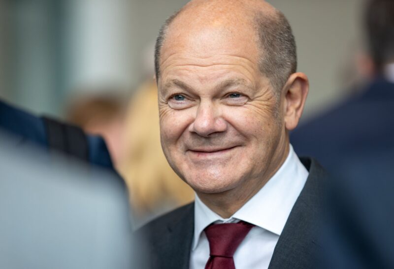 Σολτς Φωτογραφία Andreas Gora - Pool/Getty Images