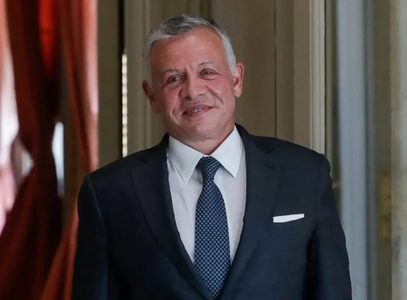 O βασιλιάς της Ιορδανίας Αμπντάλα ΄Β. EPA, STEPHANIE LECOCQ