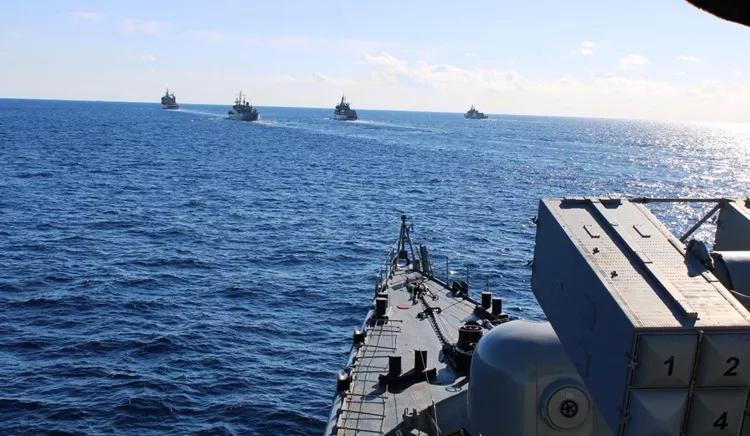 Μονάδες του ναυτικού είναι ανεπτυγμένες στο Αιγαίο Πηγή: πολεμικό ναυτικό